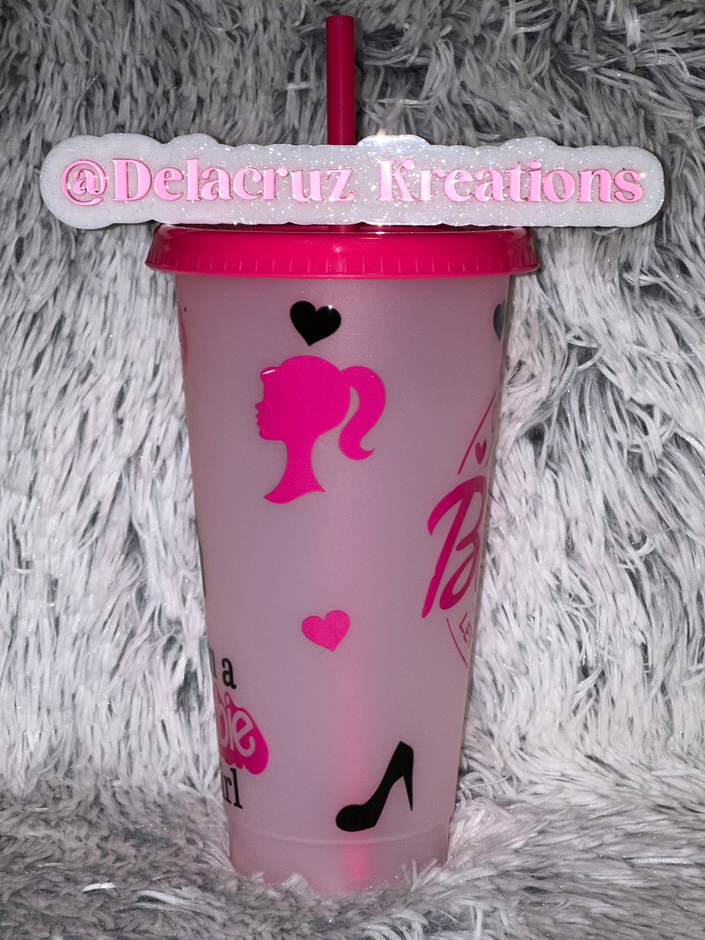 16oz Barbie Color Changing Cup