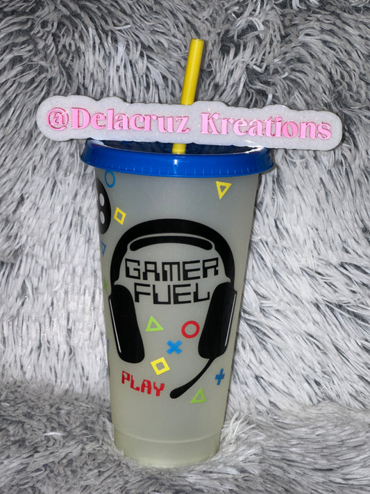 16 oz Gaming Color Changing Cup