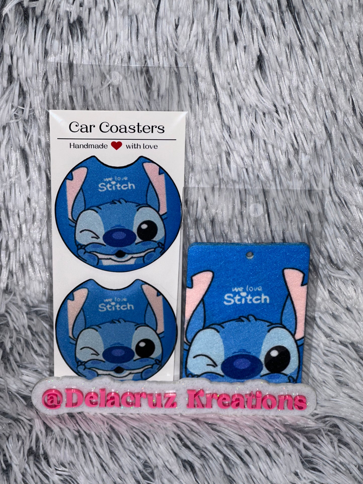 Coaster and Air Freshener Bundle