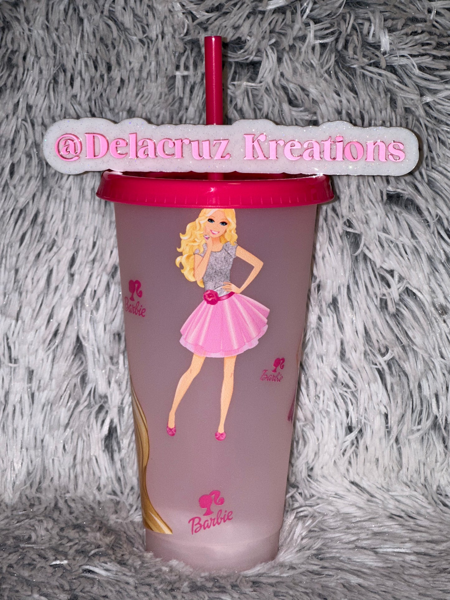 16oz Barbie Color Changing Cup