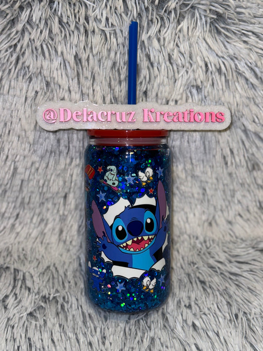 16oz Stitch Snow Globe